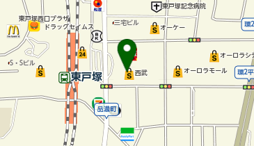 【N+】西武東戸塚S.C.店の地図画像