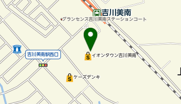 ニトリ 【デコホーム】イオンタウン吉川美南店の地図画像