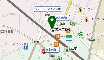 ニトリ 【デコホーム】マルイファミリー志木店の地図画像