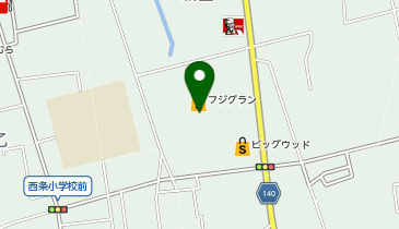 ニトリ フジグラン西条店の地図画像