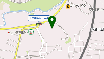 ニトリ 【デコホーム】トナリエ南千里アネックス店の地図画像