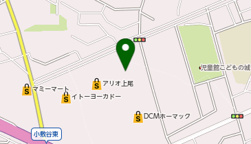 ニトリ 【デコホーム】アリオ上尾店の地図画像