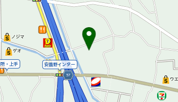 ニトリ あづみ野インターパーク店の地図画像