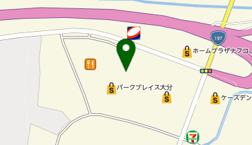 ニトリ ニトリEXPRESS パークプレイス大分店の地図画像