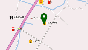 ニトリ 村上プラザ店の地図画像