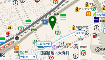 ニトリ 三宮センター街店の地図画像
