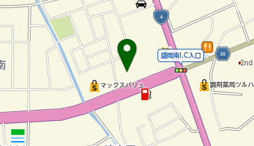ニトリ アクロスプラザ盛岡の地図画像