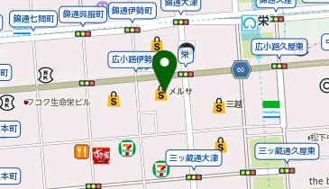 【N+】栄スカイル店の地図画像