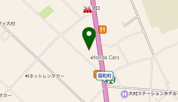 ニトリ 大村店の地図画像