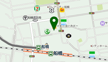 ニトリ 【デコホーム】イトーヨーカドー船橋店の地図画像