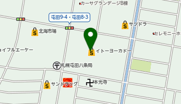 ニトリ 【デコホーム】シーナ シーナ屯田店の地図画像