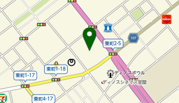 ニトリ 室蘭店の地図画像