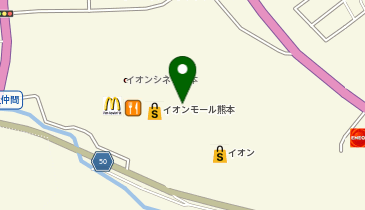 ニトリ ニトリEXPRESS イオンモール熊本店の地図画像