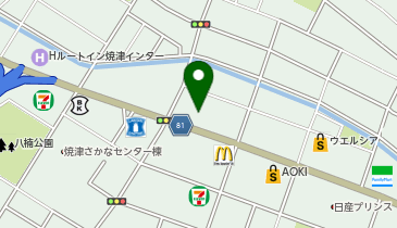 ニトリ 焼津店の地図画像