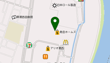 ニトリ 葛西店の地図画像