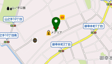 ニトリ 【デコホーム】メグリア本店の地図画像