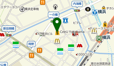 ニトリ エディオン横浜西口店の地図画像