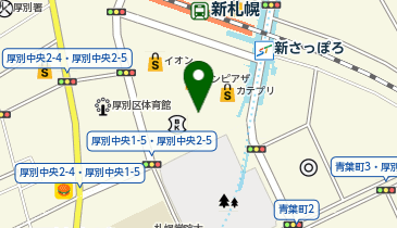 ニトリ 【デコホーム】新さっぽろサンピアザ店の地図画像