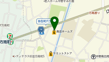 ニトリ 中野店[12/5(金)オープン!]の地図画像