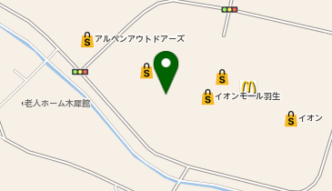 ニトリ 【デコホーム】イオンモール羽生店の地図画像