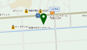 ニトリ 鈴鹿中央通り店の地図画像