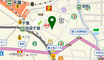 ニトリ 千葉駅前店の地図画像