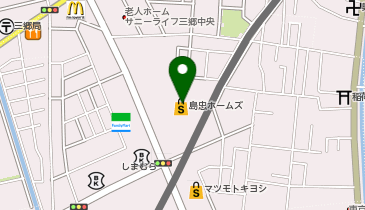 ニトリ 三郷中央店の地図画像
