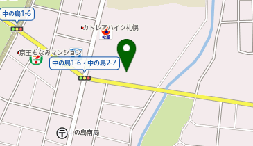 ニトリ 中の島店の地図画像