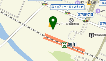 ニトリ 【デコホーム】イオンモール旭川駅前店の地図画像