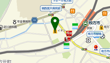 ニトリ 【デコホーム】枚方ビオルネ店[4/29(水)オープン!]の地図画像