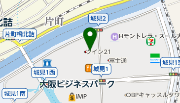 上島珈琲店 OBP店の地図画像