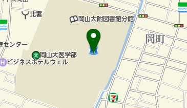 上島珈琲店 岡山大学病院店の地図画像