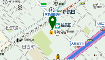 UCCカフェプラザ 西友新長田店の地図画像