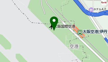 上島珈琲店 大阪国際空港店の地図画像