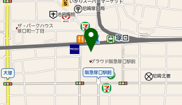 上島珈琲店 SOCOLA塚口店の地図画像