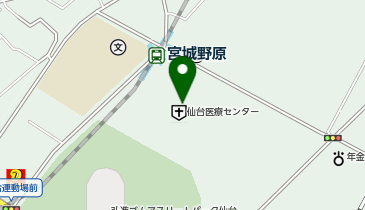 上島珈琲店 仙台医療センター店の地図画像