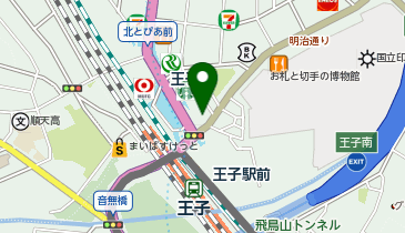 大黒屋 王子駅前店の地図画像