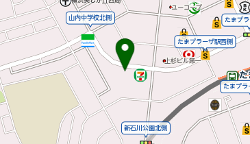 大黒屋 たまプラーザ店の地図画像