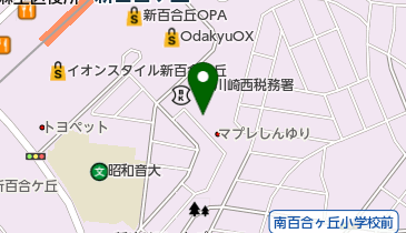 大黒屋 新百合ヶ丘マプレ店の地図画像