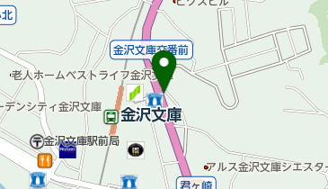 大黒屋 金沢文庫駅東口店の地図画像