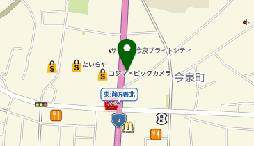 大黒屋 宇都宮東店の地図画像