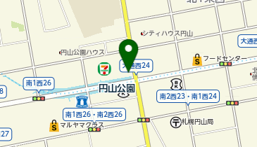 大黒屋 札幌円山買取センターの地図画像