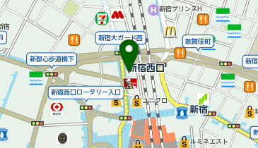 大黒屋カメラ館 新宿店\Daikokuya Camera Shop Shinjukuの地図画像