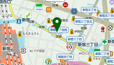 大黒屋 質新宿通り店の地図画像