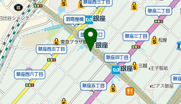 大黒屋 質銀座並木通り買取センターの地図画像
