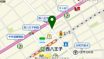 大黒屋 西八王子買取センターの地図画像