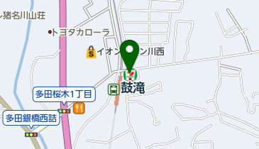 セブンイレブン 川西鼓滝駅前店の地図画像