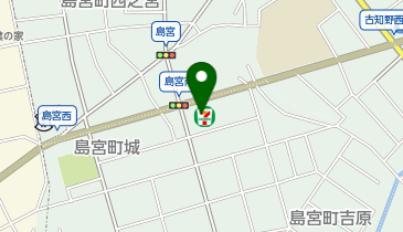 セブンイレブン 江南島宮町吉原店の地図画像