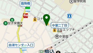 セブンイレブン 駒込さつき通り店の地図画像