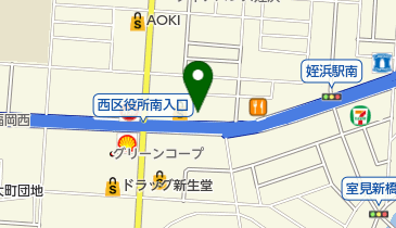 セブン銀行 ハローデイ 姪浜店 共同出張所の地図画像